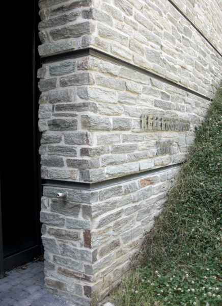 Hochbehälter Kellergrund Fassade Detail