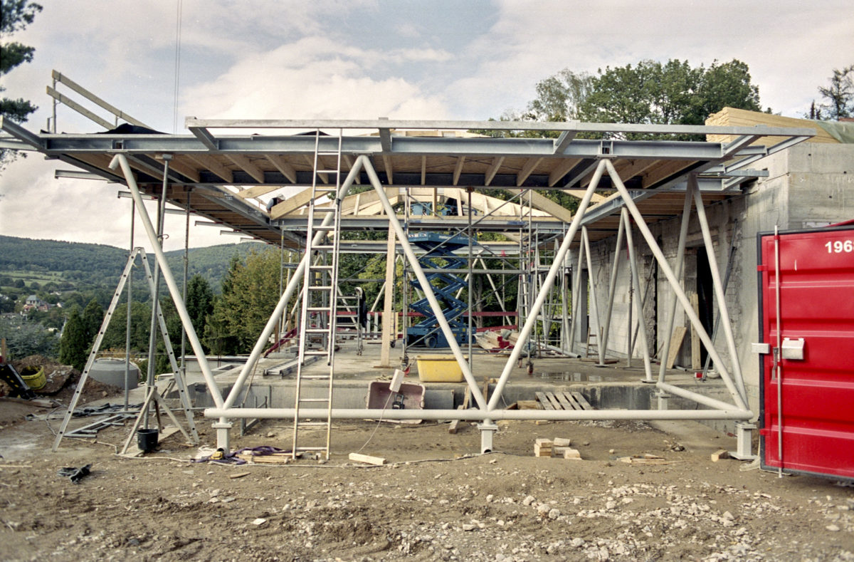 Pavillon im Grünen